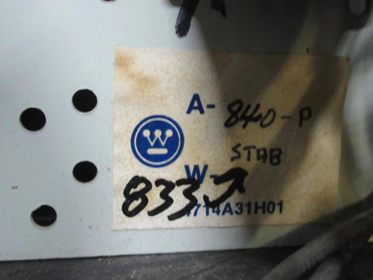 Used CUTLER HAMMER MOTOR STARTER CONTROL MODEL: 2100 12" W/ AE16ANS0 NEMA SIZE 0 3AMP