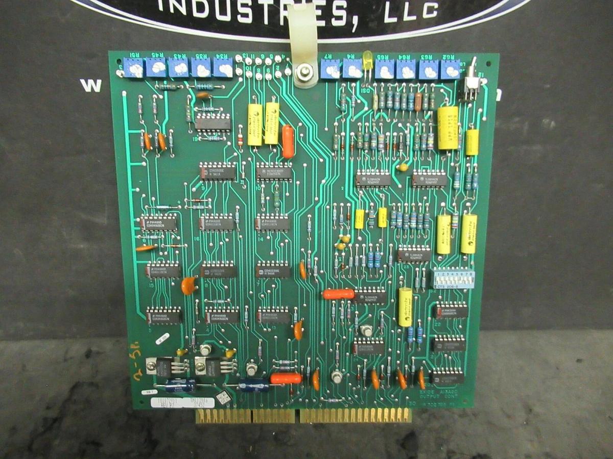 Used EXIDE A13A20 OUTPUT CONTROL INTERFACE BOARD 101072911 REV P7 118-302-723 P2