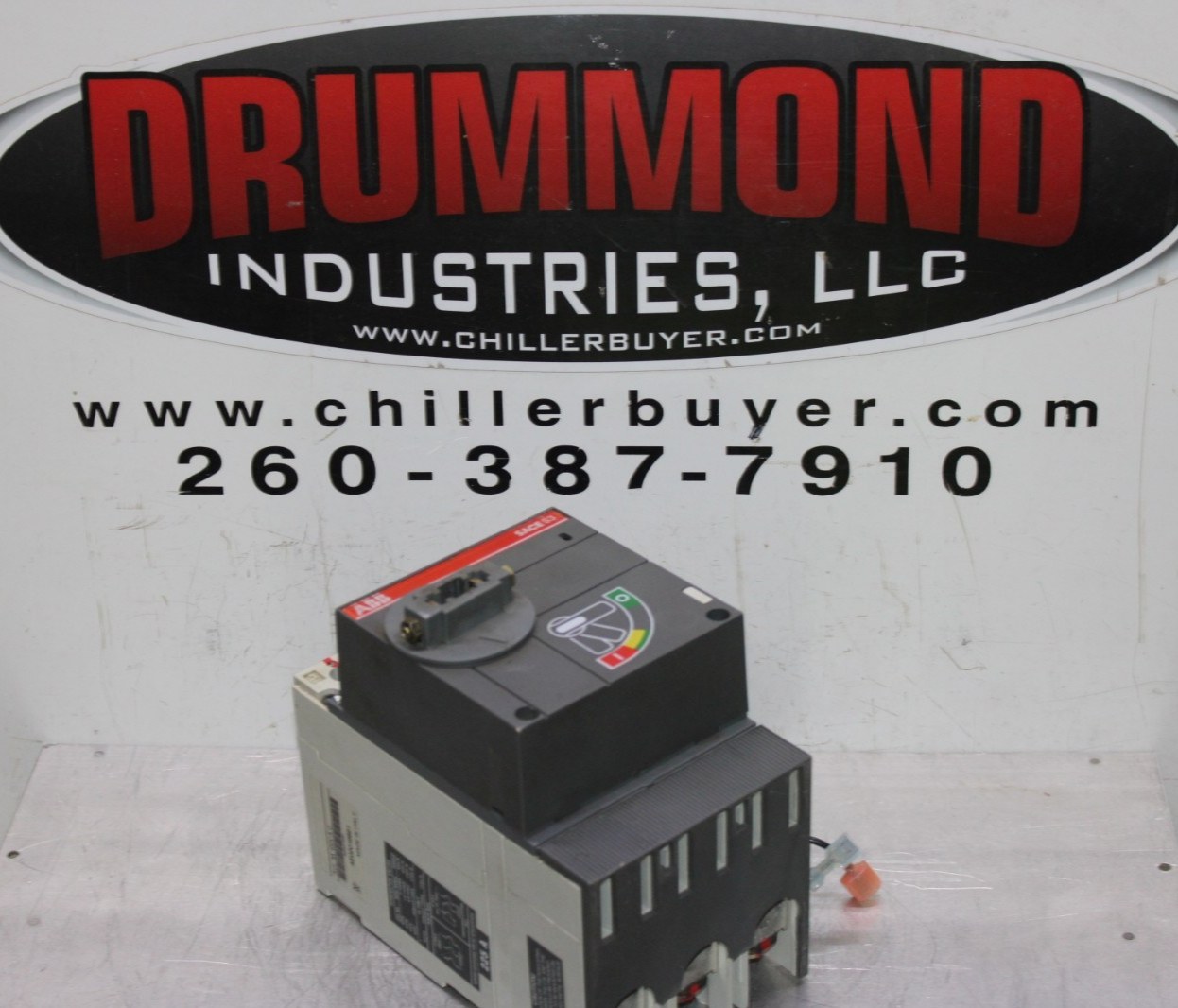 Used ABB CIRCUIT BREAKER SACE S3 S3H 225 AMP 480 VAC 3-POLE **WARRANTY INCLUDED**