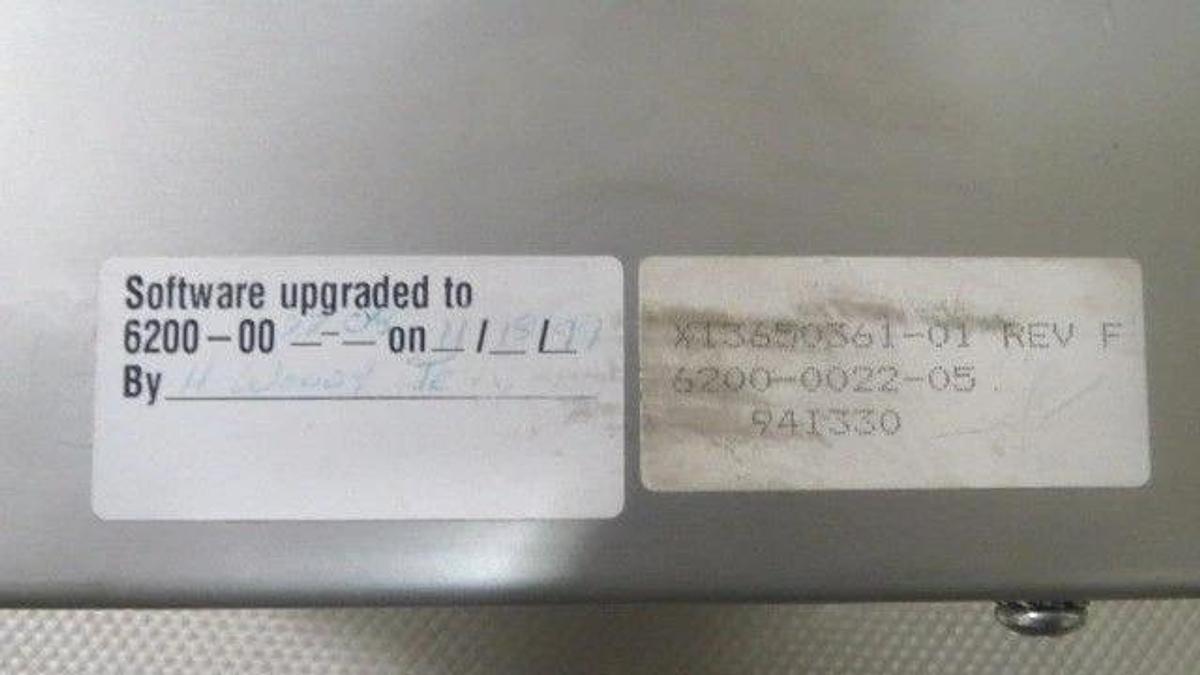 Used TRANE CHILLER MODULE X13650361-01 REV F  --- SOFTWARE: 6200-0022-08 (UPGRADED)