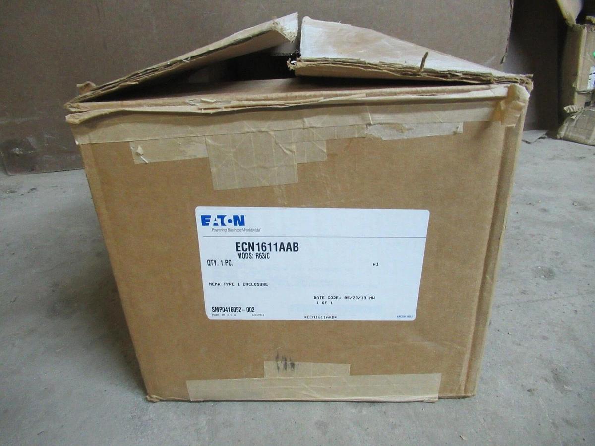NEW SURPLUS EATON COMBINATION STARTER ECN1611AAB SIZE: 1 27 AMP 10 HP 600 VAC