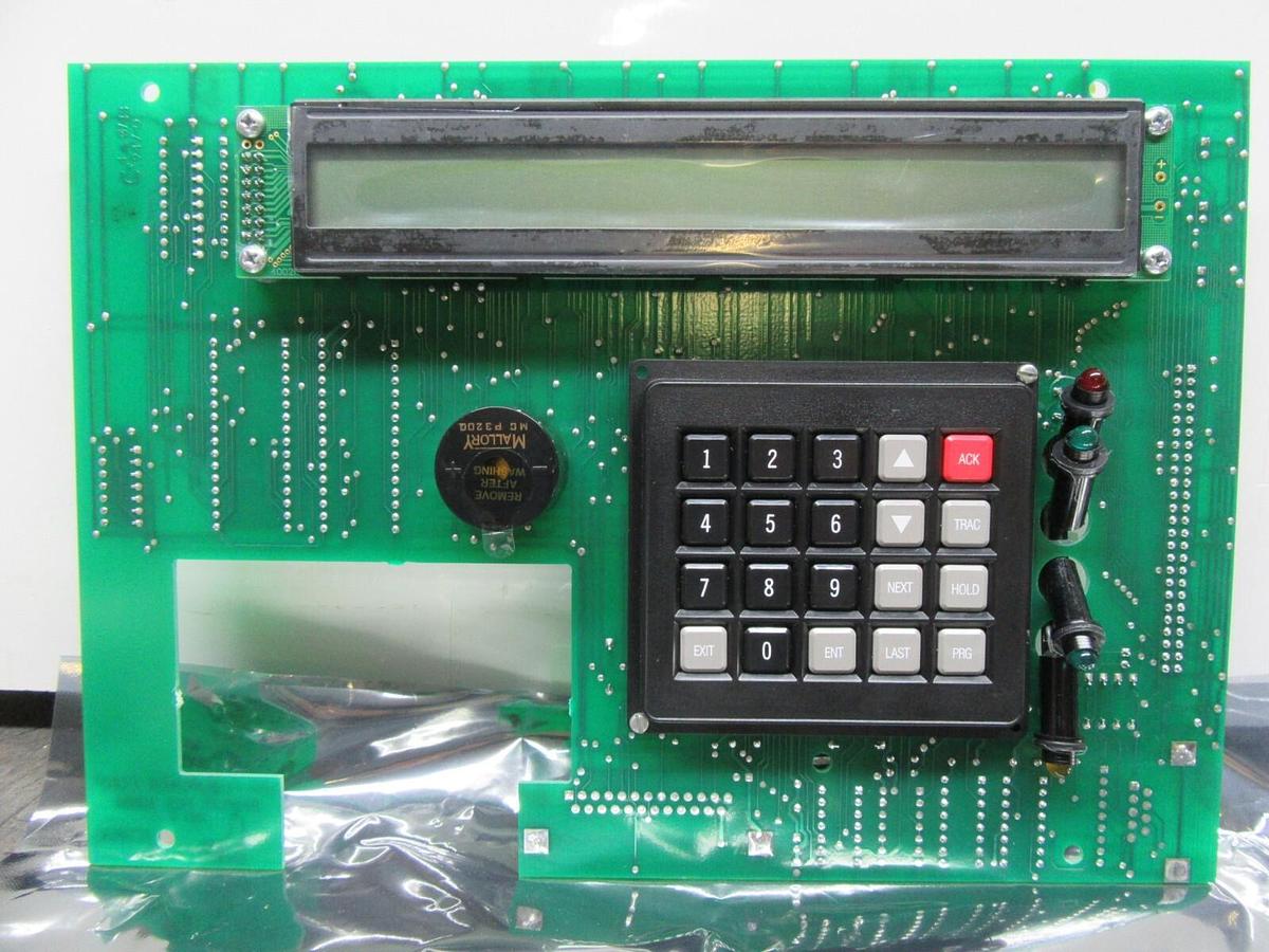UNITED POWER CORP DISPLAY CIRCUIT BOARD 0745080AT PCB-10004 REV. 3