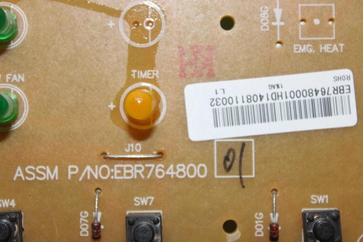 Used LG FURNACE USER INTERFACE DISPLAY 6870A90482A EBR76480001 **WARRANTY**