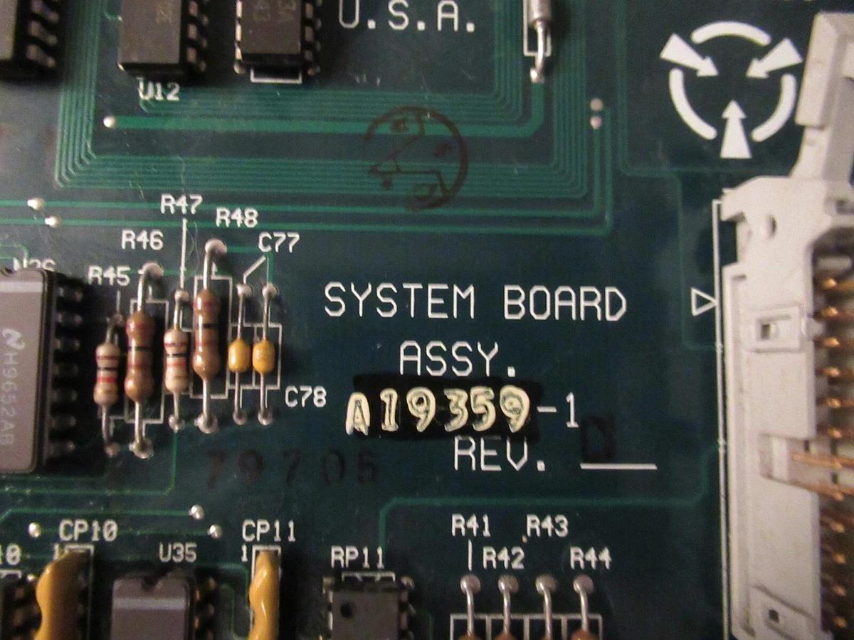 Used AVTRON SYSTEM CIRCUIT BOARD A19359-1 REV D **WARRANTY INCLUDED**
