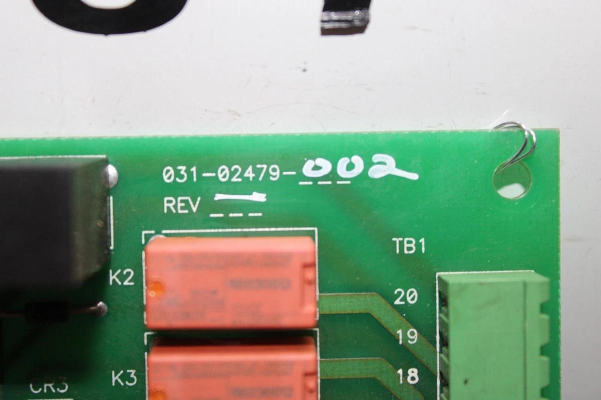 Used YORK RELAY CIRCUIT BOARD 031-02479-002 **WARRANTY INCLUDED**
