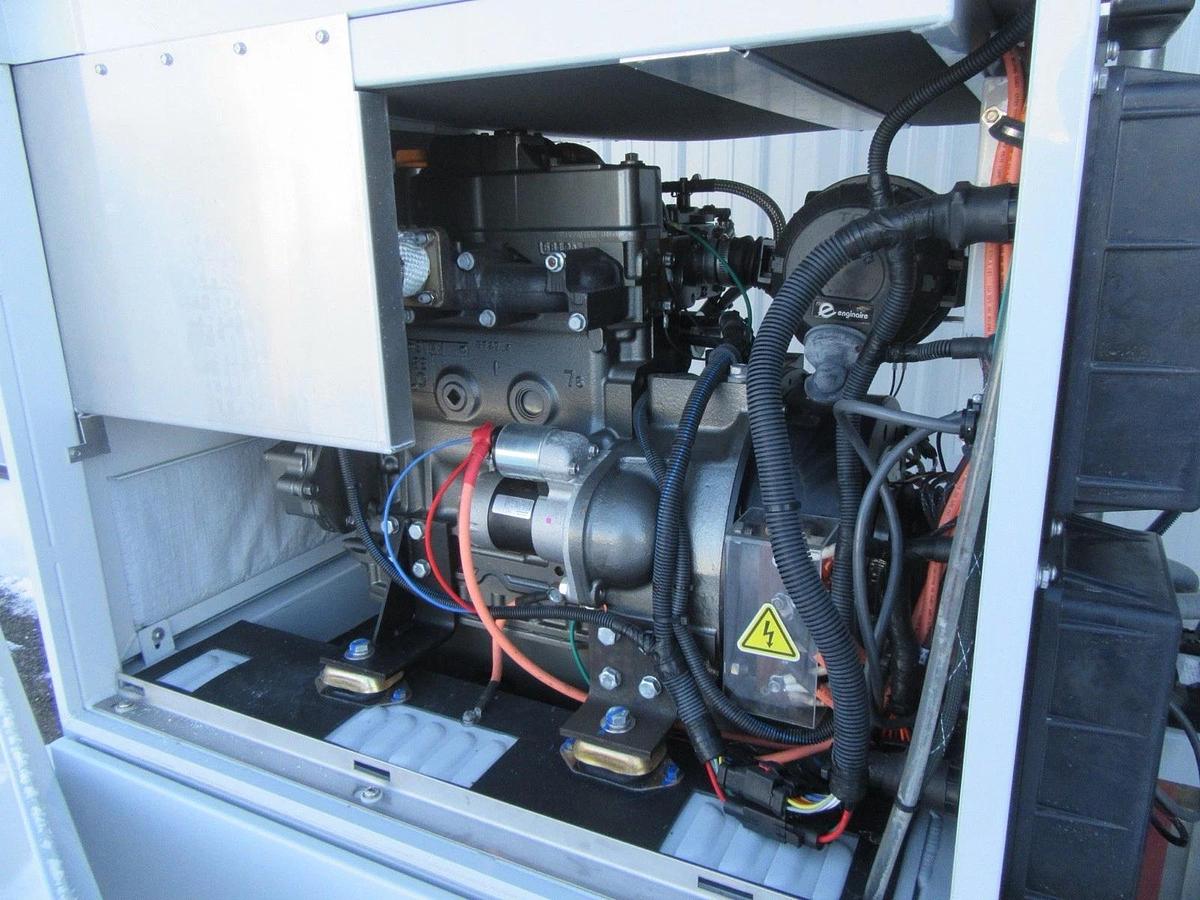 Used POLAR POWER 15KW DC GENERATOR DIESEL YANMAR 3TNV88 40-60V DC 105 HRS 2017 *VIDEO