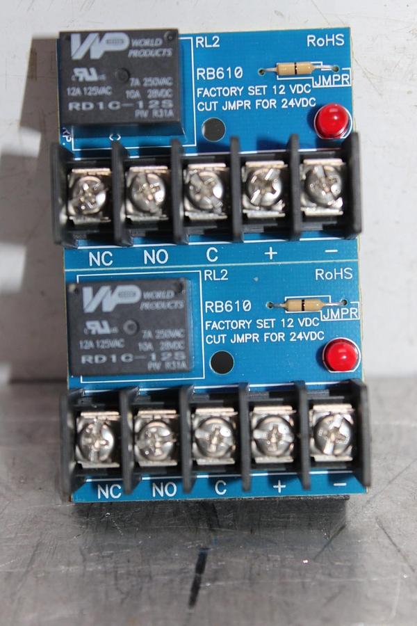 Used ALTRONIX BREAKAWAY RELAY CIRCUIT BOARD RBC610 REV. B07Y11 12/24 VDC