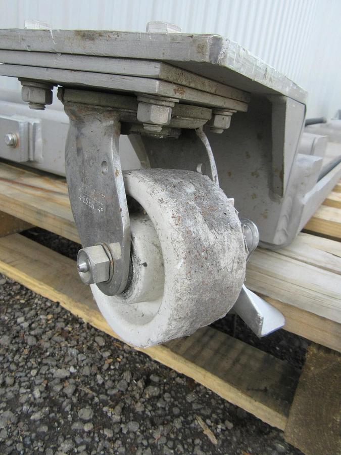 Used 3' X 3' SPX / GSE PROVEX PORTABLE FOOD GRADE STAINLESS FLOOR SCALE FAIRBANKS