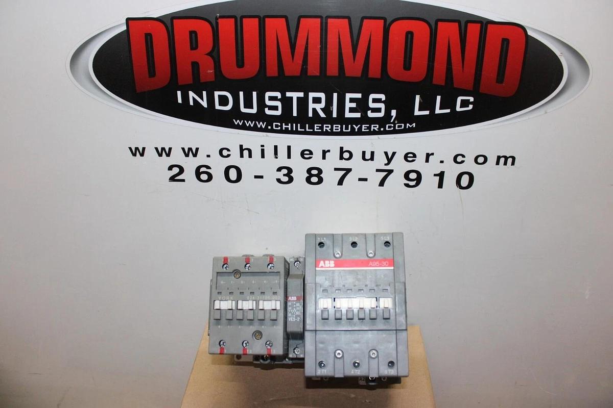 Used ABB CONTACTOR A95-30 125 AMP 600 VAC 75 HP 3-PHASE W/ 024-31106-000 *WARRANTY*