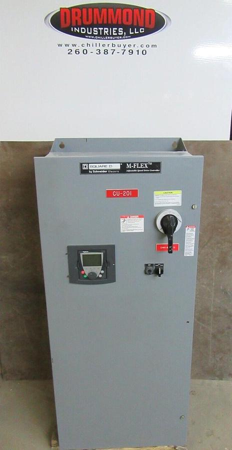 Used SQUARE D M-FLEX VARIABLE SPEED DRIVE MFDKG4VW ATV61HD11N4 20 HP 15 KW 460 VOLT
