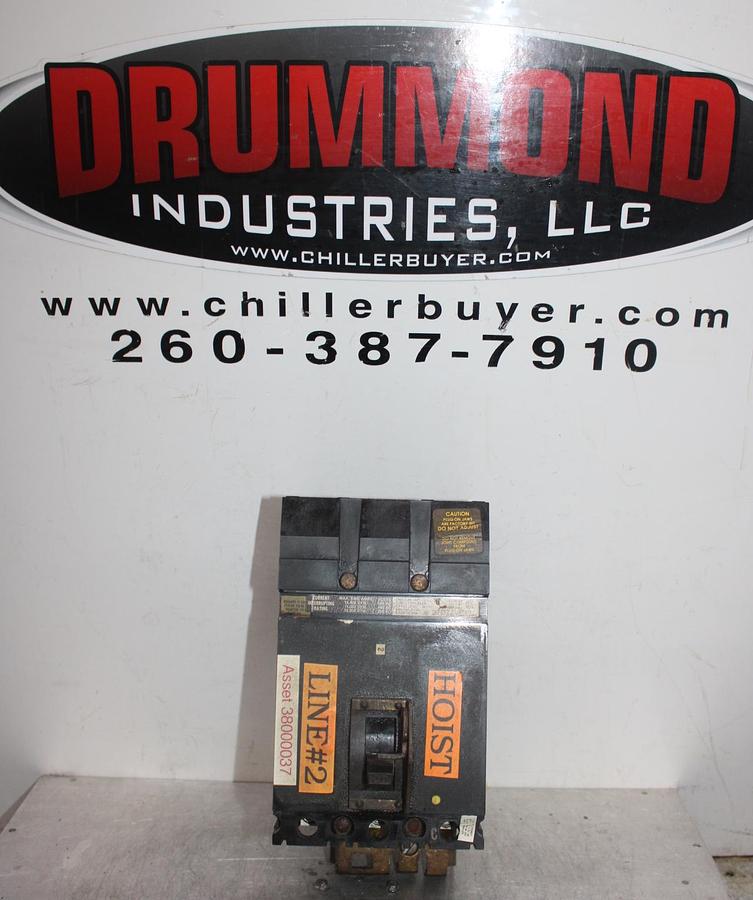 Used SQUARE D I-LINE CIRCUIT BREAKER KC34225 SERIES 2 225 AMP 480 VAC 3-POLE