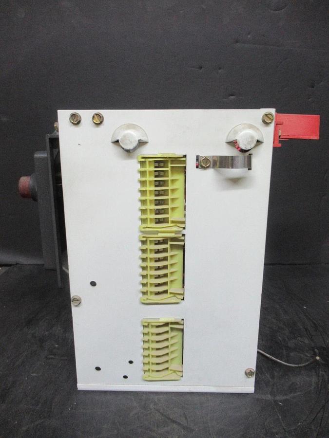 Used CUTLER HAMMER MOTOR CONTROL BUCKET 12" NEMA SIZE 1 STARTER 600 VAC 3 AMP BREAKER