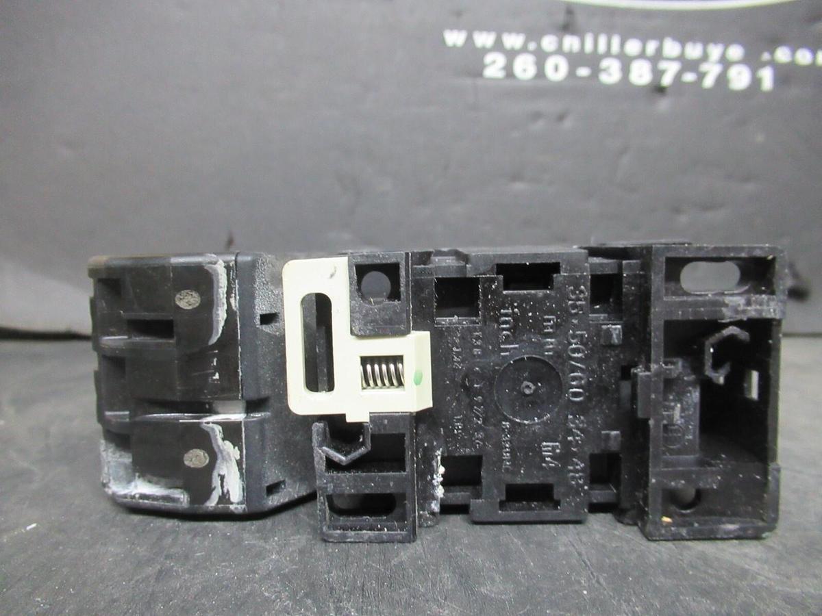 Used TELEMECANIQUE STARTER LC1D12106 W/ OVERLOAD RELAY LR2-D1316 25 AMP 600 VAC 10 HP