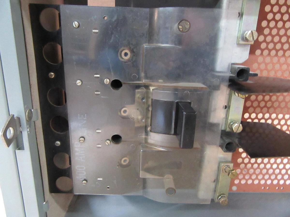 Used WETINGHOUSE FUSE PANELBOARD SWITCH FDP-365R 400 AMP 600 VAC 350 HP 3-POLE