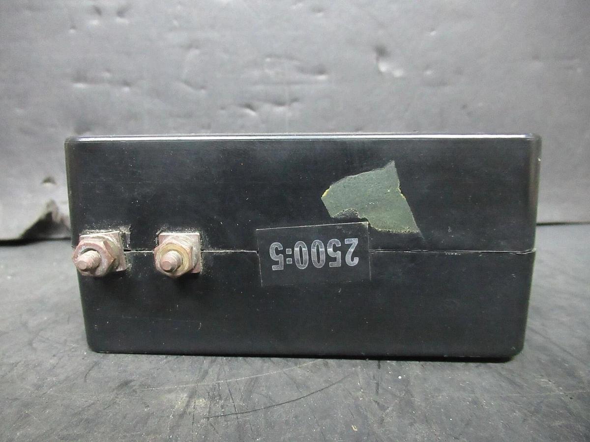 Used WESTINGHOUSE CURRENT TRANSFORMER 4710A55H10 2500:5 50-400 HZ 600 VOLT 10 KV