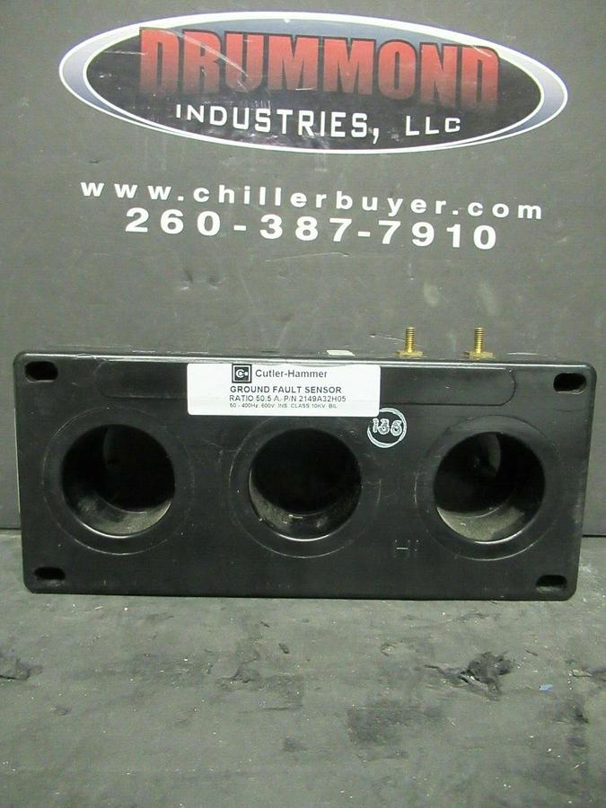 Used CUTLER HAMMER RATIO: 50:5 AMP 2149A32H05 600 VOLT **WARRANTY**