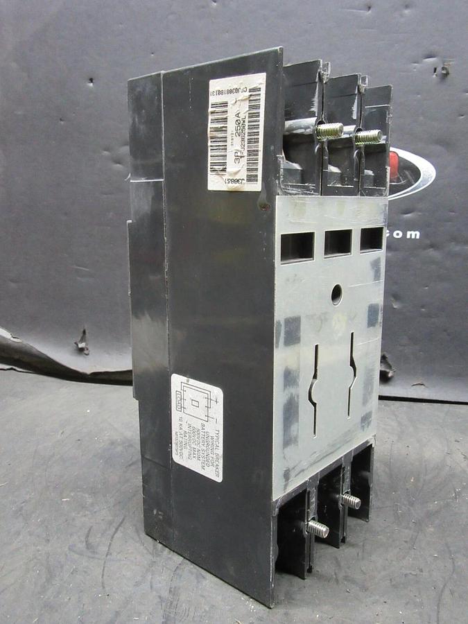 Used GE CIRCUIT BREAKER TFJ236250WL 250 AMP 600 VAC 3-POLE **WARRANTY INCLUDED**