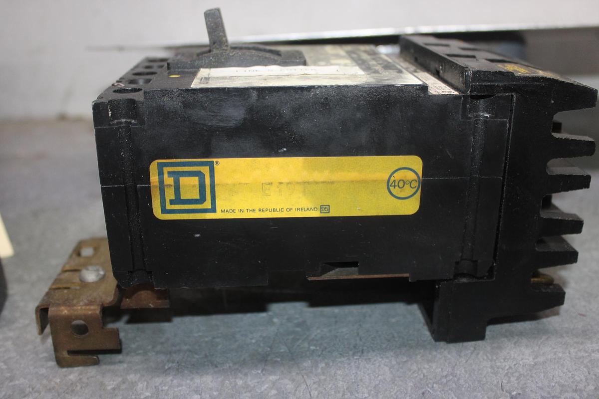 Used SQUARE D I-LINE CIRCUIT BREAKER NC361200 1200 AMP 600 VAC 3-POLE