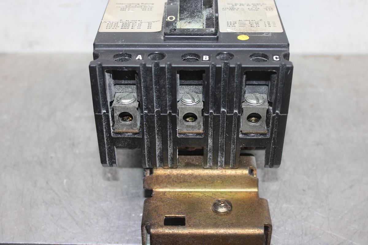 Used SQUARE D I-LINE CIRCUIT BREAKER FC34060 60 AMP 480 VAC 3-POLE