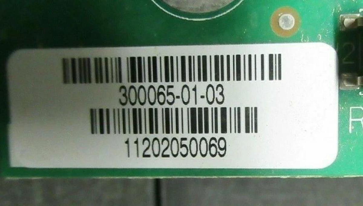 Used BENSHAW CIRCUIT BOARD 300065-01-03 SOFTWARE#: 810039-01-03