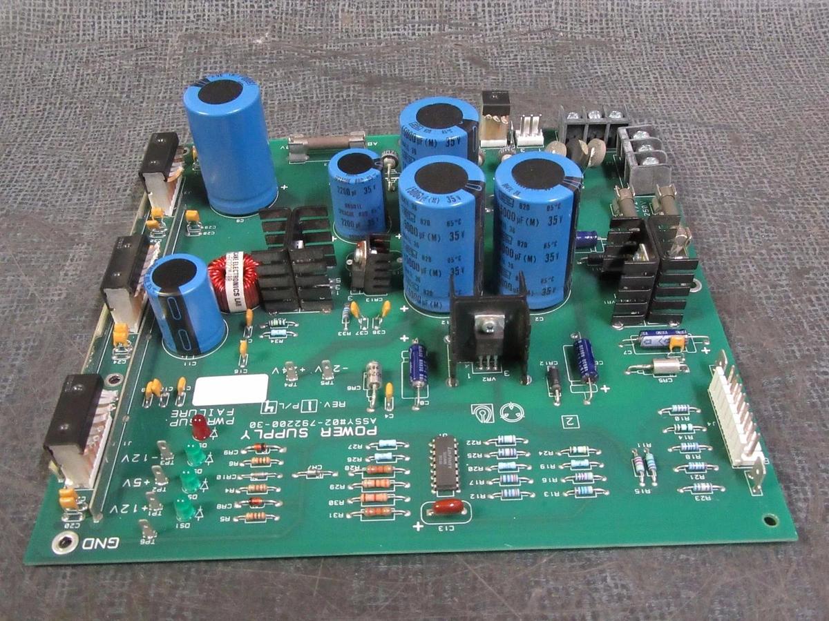 Used LIEBERT POWER SUPPLY CIRCUIT BOARD ASSEMBLY MODEL: 02-792200-30 REV 1