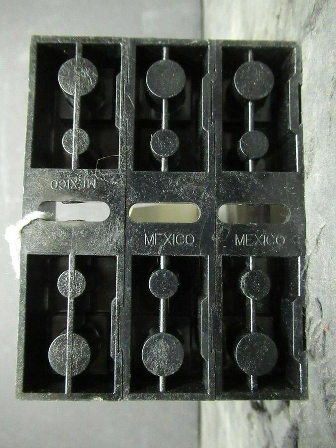 Used FERRAZ AND SHAWMUT FUSE HOLDER 30313 FOR 30 AMP 600 V **WARRANTY INCLUDED!**