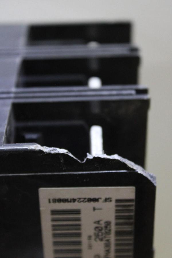 Used GE SPECTRA RMS CIRCUIT BREAKER SFHA36AT0250 110 AMP 3-POLE 600 VAC **WARRANTY**