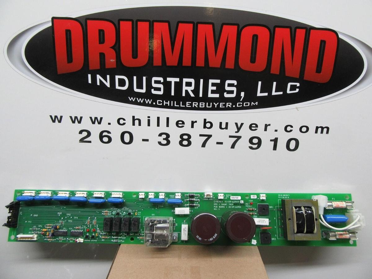 CYBEREX EPO/SHUNT TRIP CIRCUIT BOARD 41-09-62949-2 REV. B02 20-09-62950 REV. C