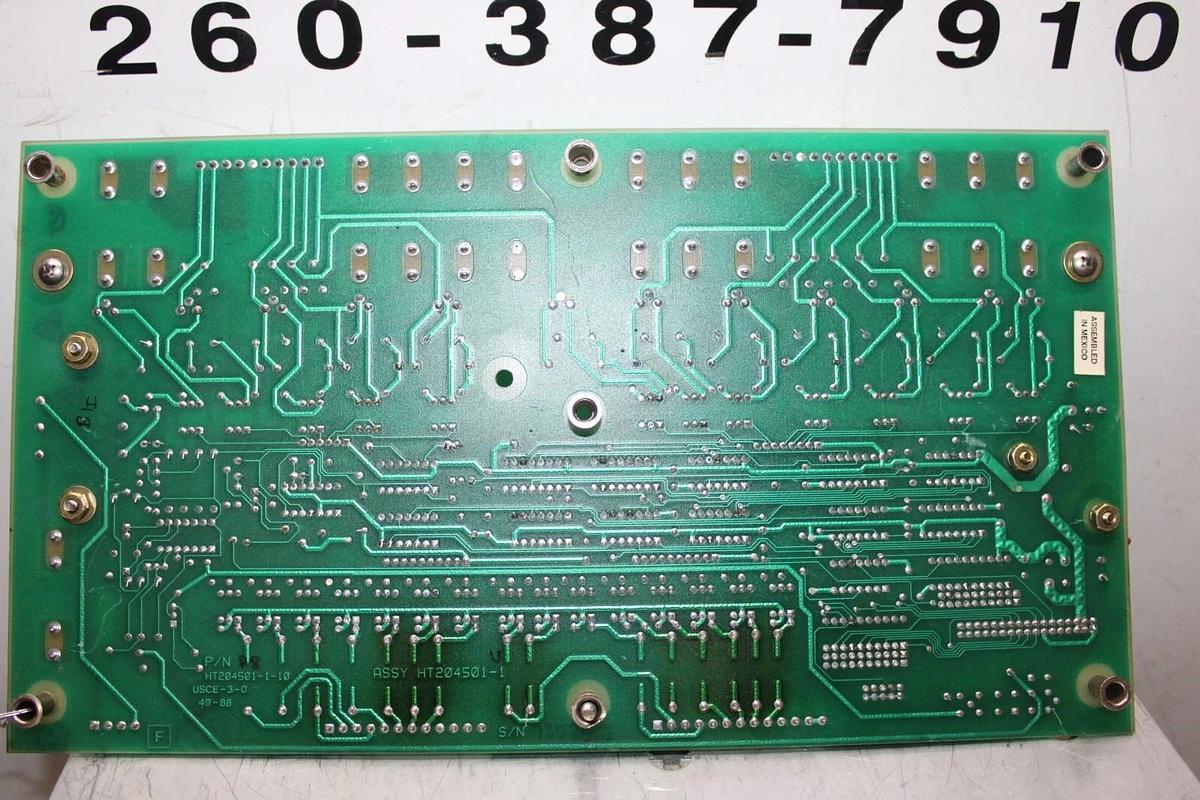 Used CARRIER HVAC INPUT OUTPUT CIRCUIT BOARD HT204501-1-10 HK35EZ002 **WARRANTY**