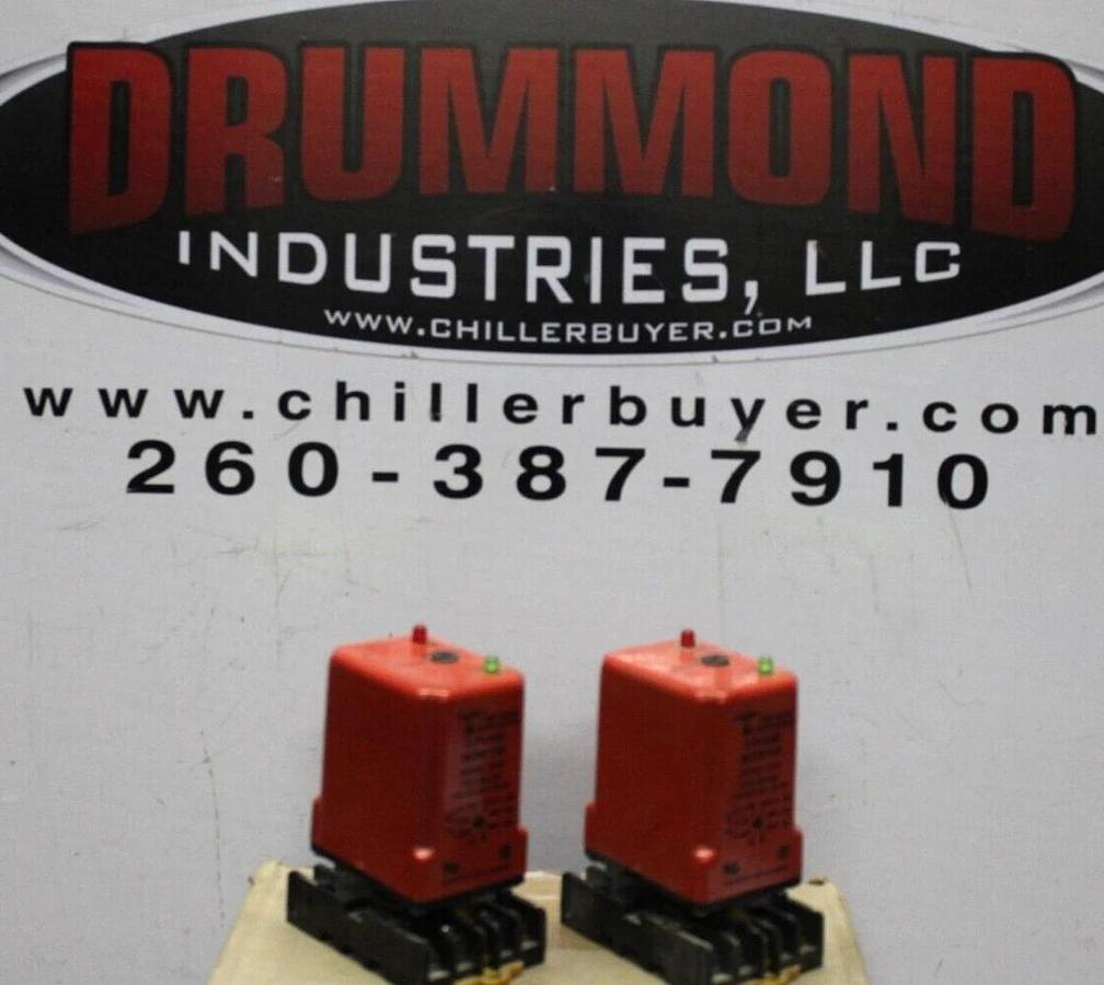Used LOT OF 2 TIME MARK 3-PHASE MONITOR RELAY 257B 240 VAC 10 AMP *WARRANTY*