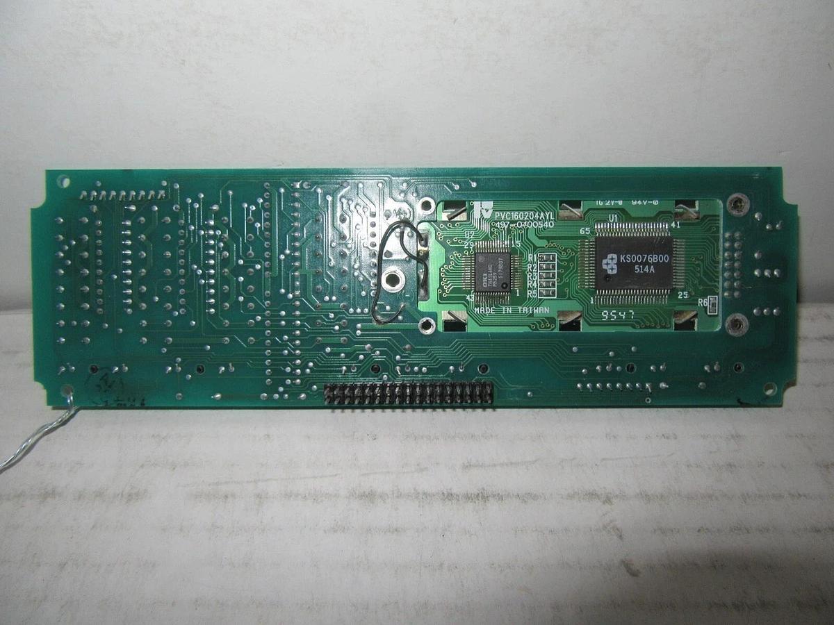 Used ADTRAN 5200.138-5A CIRCUIT BOARD / SCREEN WITH PVC160204AYL DISPLAY 497-0400540