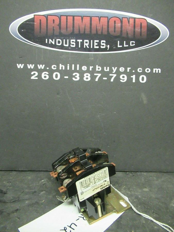 Used FURNAS 25 AMP CONTACTOR 41NB30AJP 600 VAC COIL: 24 VOLT DEFENITE PURPOSE