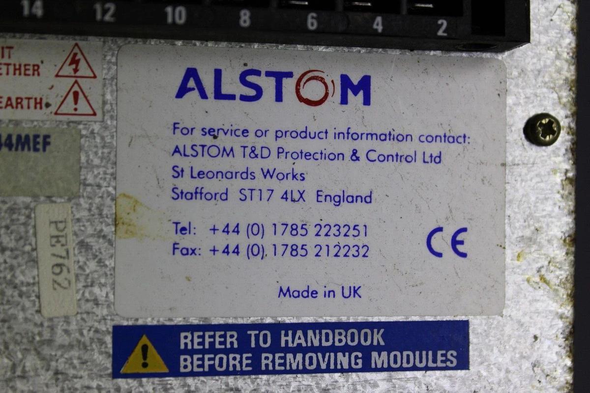 Used ALSTOM GENERATOR PROTECTOR RELAY LGPG11101R44MEF 5 AMP 120 VAC 125 VDC