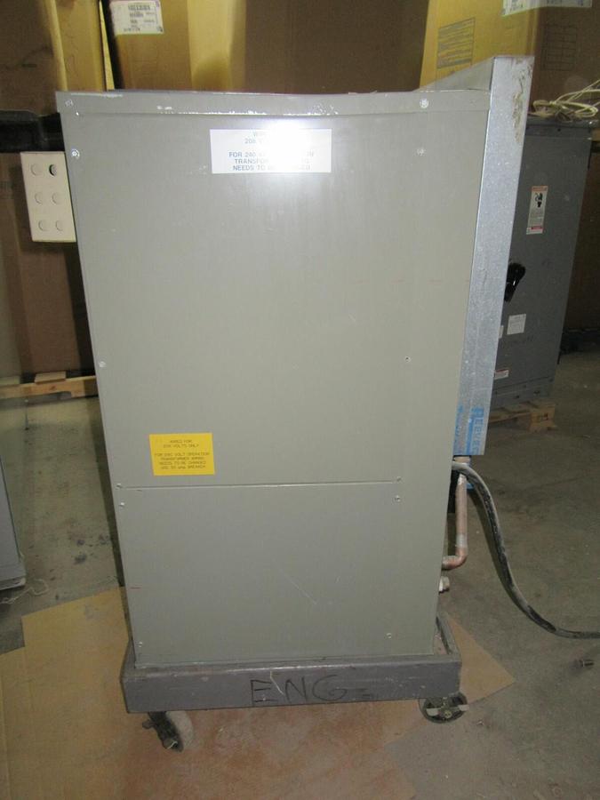 Used 3 TON MARS INDOOR TEMPORARY WATER-TO-AIR PACKAGED HEAT PUMP 1060 CFM WPH 036-1JA