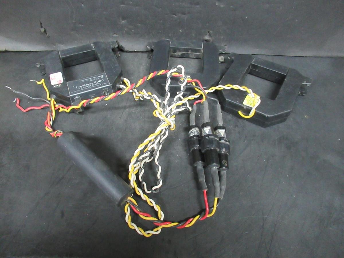 Used VERIS HAWKEYE 8000 N2 POWER METER 208-480 VAC 100 mA RS-485-N2