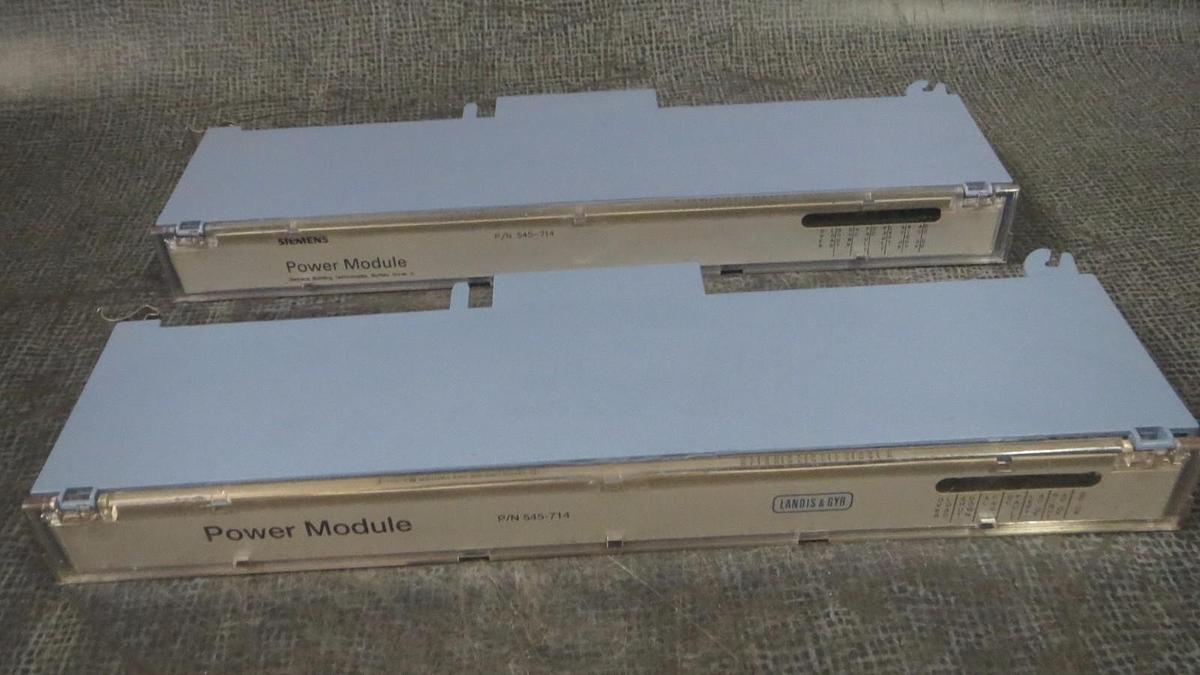 Used (1) SIEMENS LANDIS GYR APOGEE POWER MODULE MODEL: 545-714 **WARRANTY**