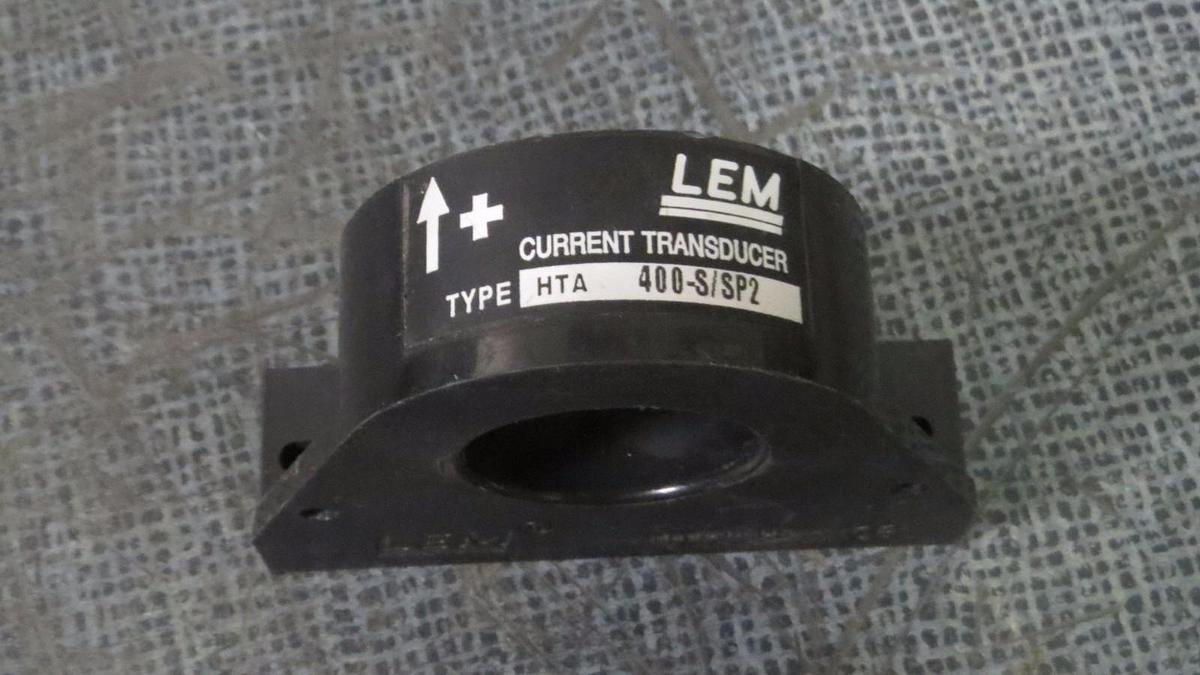Used LEM HTA CURRENT TRANSDUCER MODEL: 400-S/SP2 **WARRANTY INCLUDED**