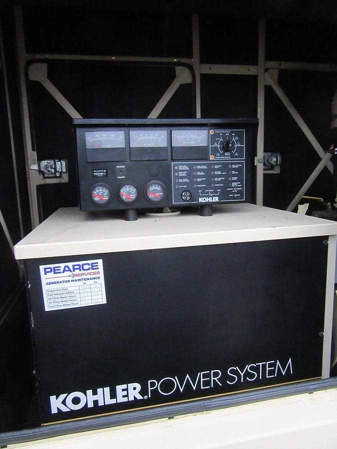 Used 40KW DIESEL GENERATOR  KOHLER 120/208V JOHN DEERE ENCLOSED VIDEO WE SHIP 40 KW