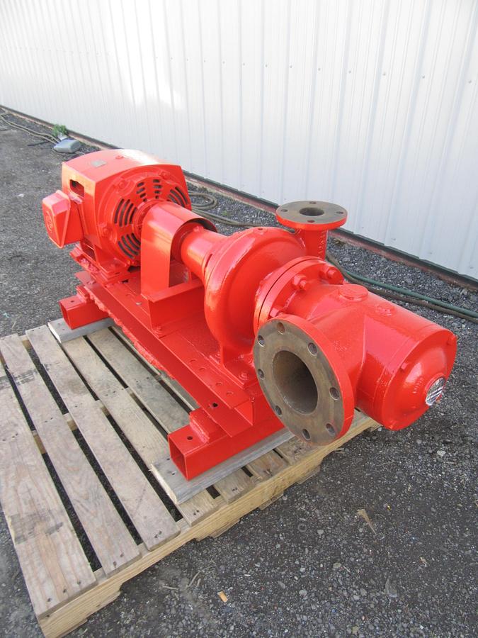 Refurbished 40 HP BELL & GOSSETT 2.5" X 3" 1510 CENTRIFUGAL WATER PUMP 3500 RPM 7.625" IMP