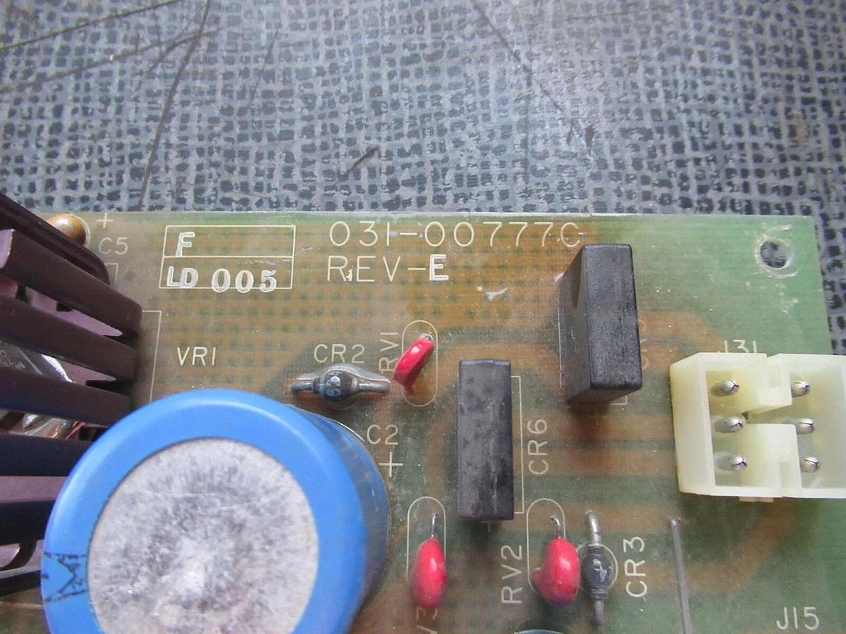 Used YORK CHILLER STARTER CIRCUIT BOARD 031-00777C REV E **WARRANTY INCLUDED**