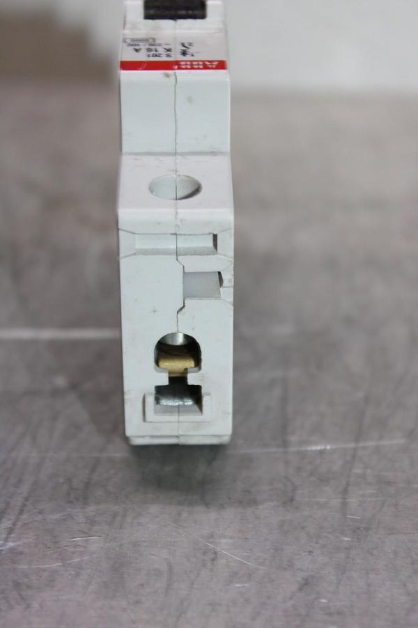 Used ABB CIRCUIT BREAKER S-201-K-16-A 230/400 VAC 16 AMP 1-POLE *WARRANTY*