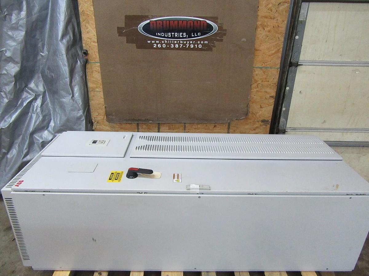 Used ABB VARIABLE SPEED DRIVE ACH550-UH-316A-4 3-PHASE 480 VAC 316 AMP