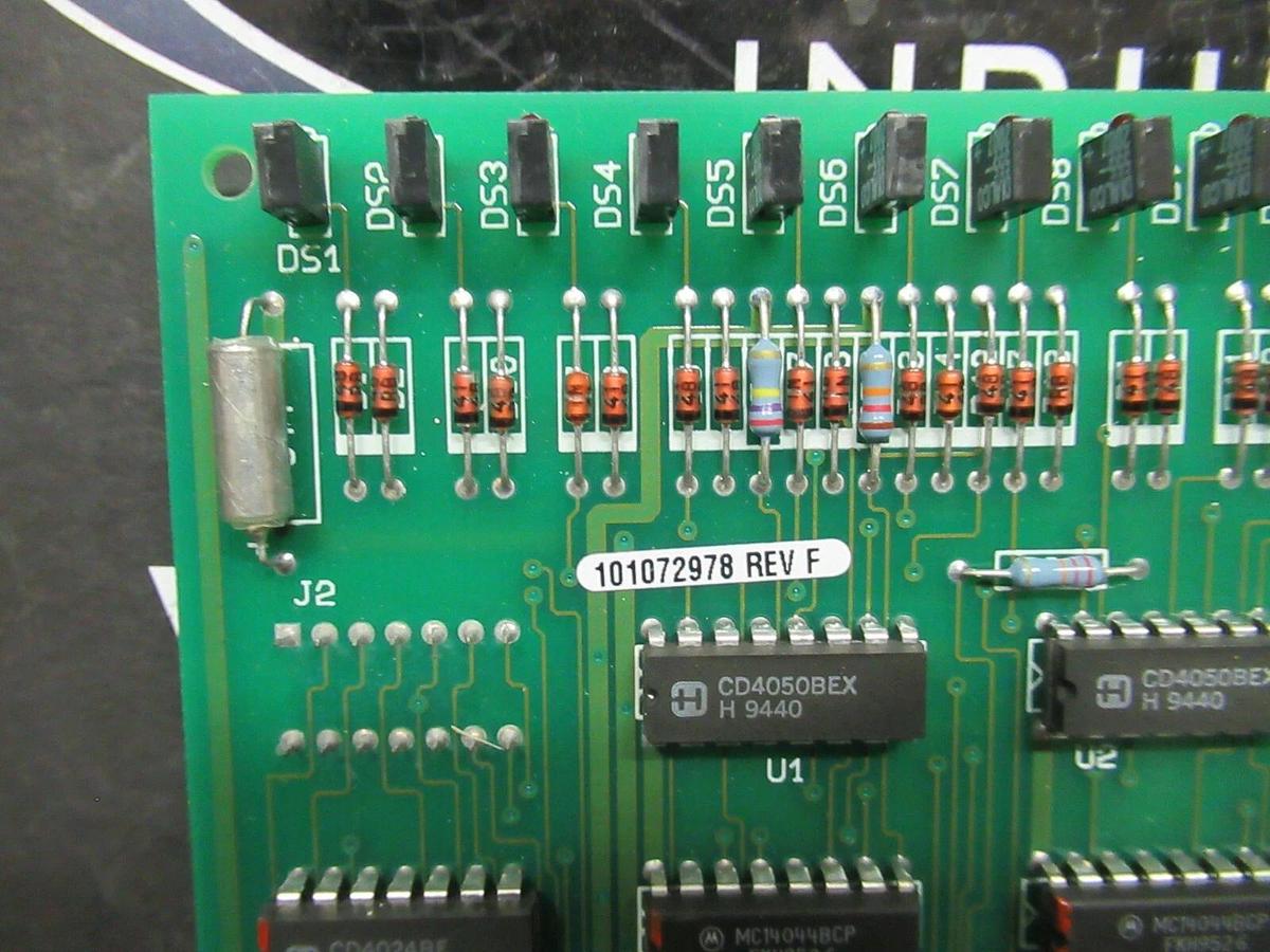 Used EXIDE EE ANNUNCIATION 2 A13A21HT CIRCUIT BOARD 118302771 REV B 101072978 REV F