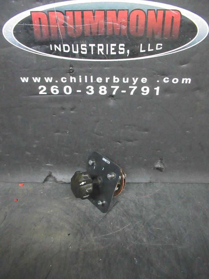 Used ELECTROSWITCH SERIES 31 CONTROL SWITCH 3109C 3-PHASE 125-600 VAC 10-3 AMP