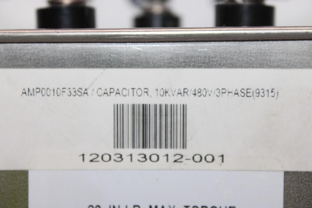 Used POWERWARE AEROVOX CAPACITOR AMP0010F33SA 10 kVAR 480 VAC 3-PHASE *WARRANTY*