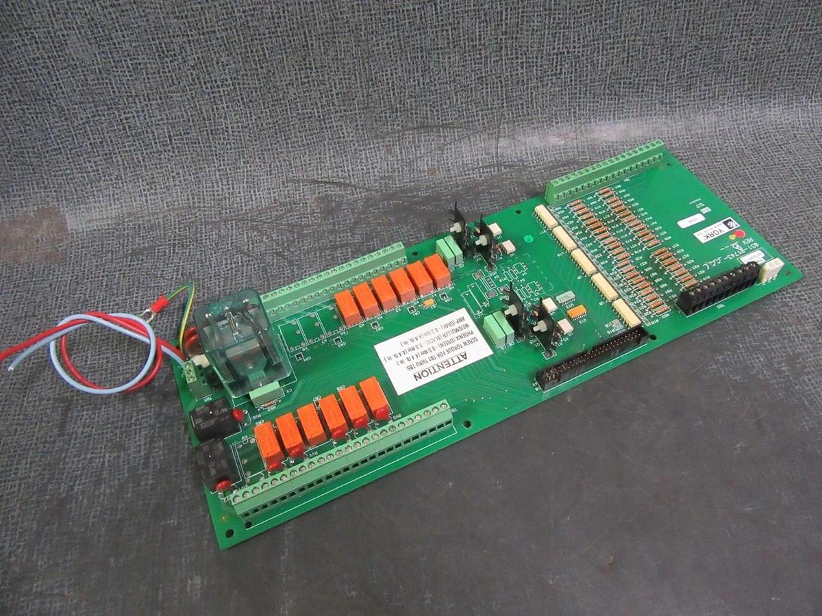 Used YORK RELAY CIRCUIT BOARD 031-01743-001 REV B **WARRANTY INCLUDED**