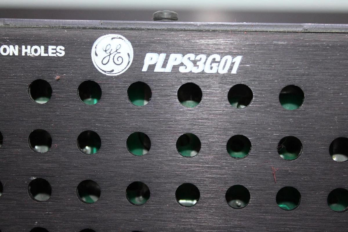 Used GE POWER SUPPLY PLPS3G01 72VDC 6 AMP **WARRANTY INCLUDED**