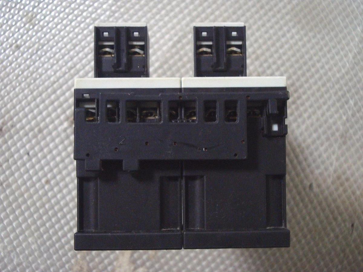 Used SIEMENS SIRIUS MOTOR START SET 1.8-2.5 AMP # 3RV1021-1CA10 W/ 3RT1015-1BB42 X 2