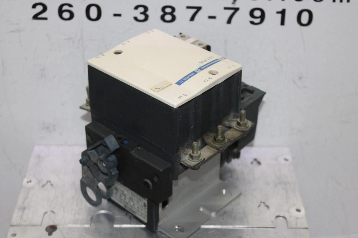 Used TELEMECANIQUE CONTACTOR LC1F115 600 VAC 175 AMP 3-POLE *WARRANTY*
