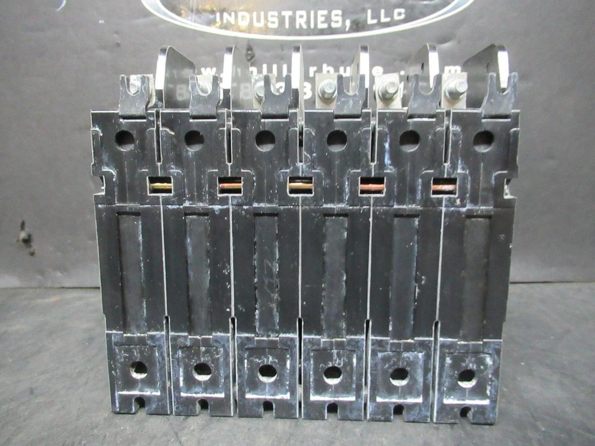 Used HEINEMANN BREAKER CF6-Z1-21 CF6-G8-DU 56 AMP TRIP 240 VAC HH83XE629A